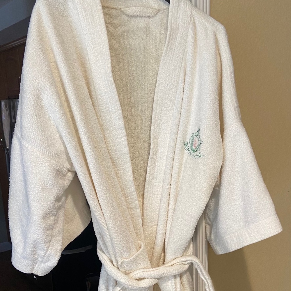 Beverly Hills Hotel vintage bathrobe